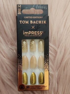 LIMITED EDITION!! Brand New  TOM BACHIK X IMPRESS False Nails-M